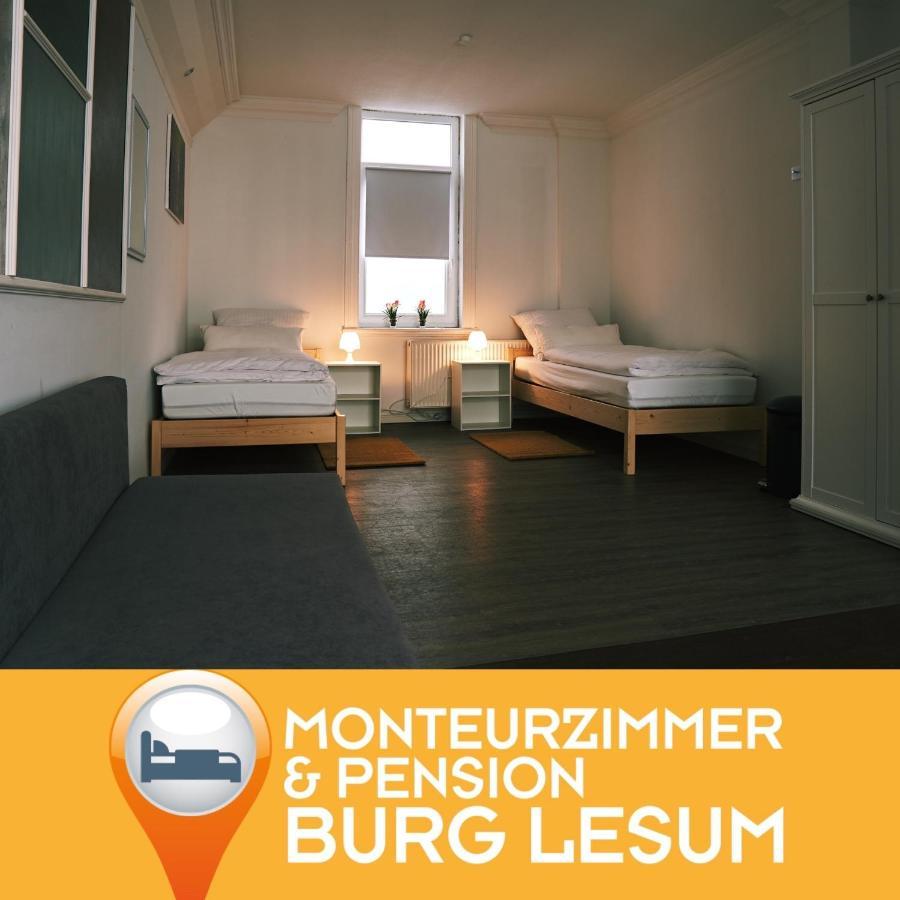 Pension & Monteurwohnungen Burglesum Бремен Экстерьер фото