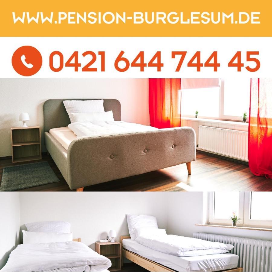 Pension & Monteurwohnungen Burglesum Бремен Экстерьер фото
