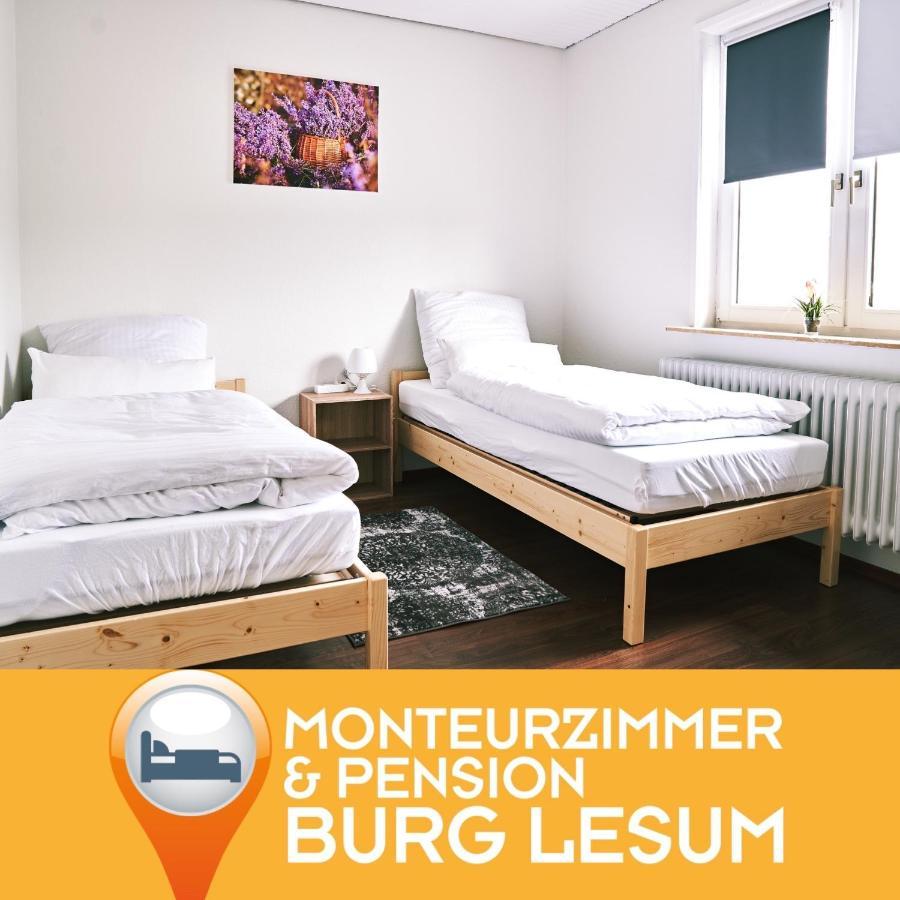 Pension & Monteurwohnungen Burglesum Бремен Экстерьер фото