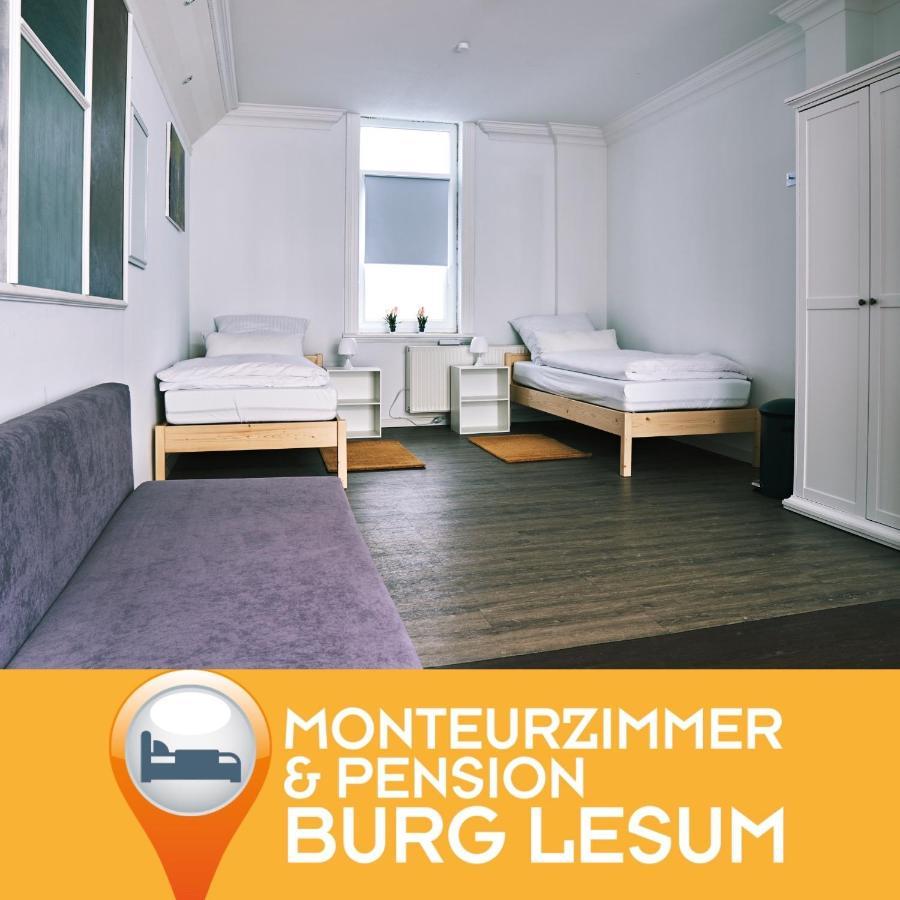 Pension & Monteurwohnungen Burglesum Бремен Экстерьер фото